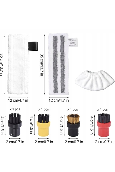 NO BRAND Lavetă din microfibră pentru curățătorul cu aburi Karcher Sc5 Easyfix