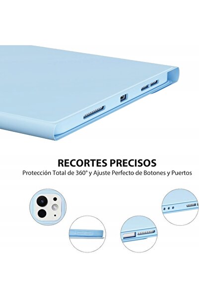 NO BRAND Husă cu tastatură RGB pentru iPad Pro 11 4/3/2/1 Air 4/5/6/7 11'' Al...