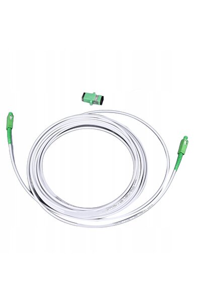 NO BRAND Cabluri de extensie pentru modem fibră optică SC/APC la SC/APC + Con...