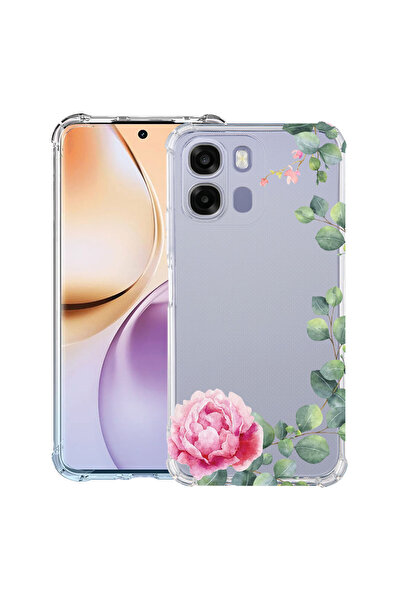 bestcase ® Husa Anti Shock Case For OPPO A6 / A6X / A6S, Floral - Minimalist ...