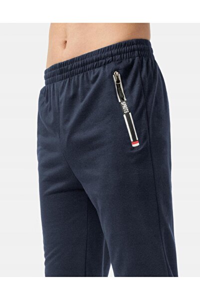 NO BRAND Pantaloni sport de trening pentru bărbați, cu manșete la glezne 4840...