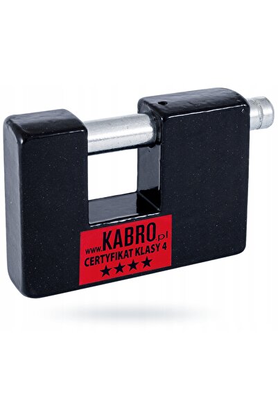 NO BRAND Lacăt din oțel Kabro 32mm Certificat de testare Clasa 4