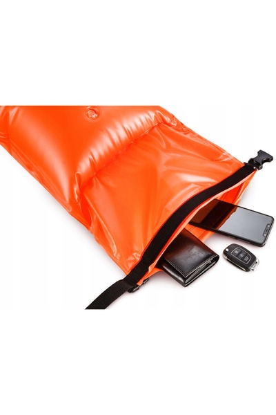NO BRAND Geamandură de siguranță gonflabilă Aqua Speed pentru înot 17l - port...