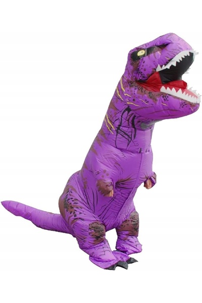 NO BRAND Costum gonflabil de dinozaur T-Rex, set complet pentru petrecere
