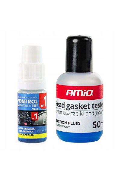 NO BRAND Tester etanșant sub capul motorului XL 60 ml + Antigel K2 Kuler Roșu 1L