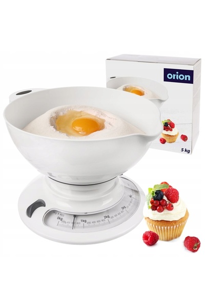 Orion KUCHENNA cântar mecanic tradițional cu bol pentru cântărirea produselor...