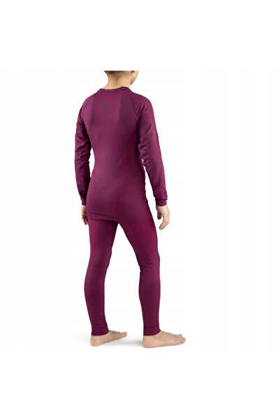 NO BRAND Lenjerie termică pentru copii Viking Skido 500/23/1200/46 140-152 Roz
