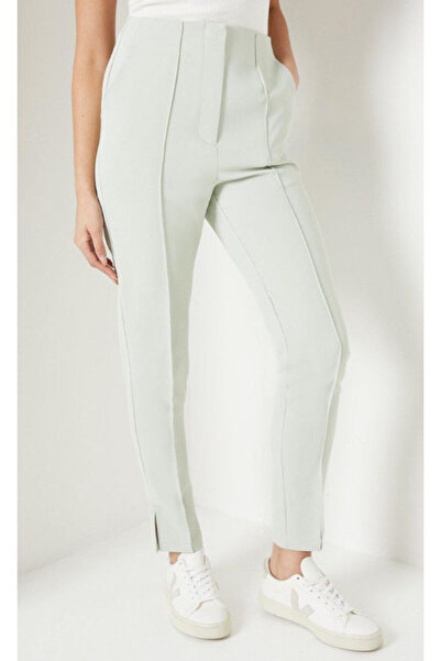 NO BRAND Pantaloni Dorothy Perkins clasici din tweed neted, cu talie înaltă ș...