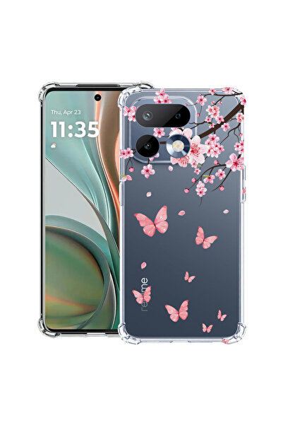 bestcase ® Husa Anti Shock Case For Realme 16 Pro 5G, Pink Cherry Blossom & B...
