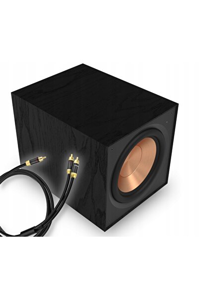 Klipsch R-101Sw Subwoofer de referință negru + Cablu Klotz Y 3m
