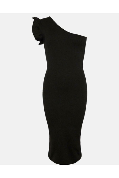 NO BRAND Rochie midi neagră tip creion Oasis m