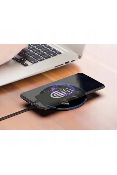 NO BRAND Adaptor Qi Inducție Lightning Tip C