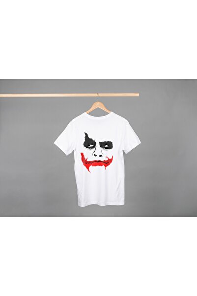 Noname Tricou Unisex Bumbac Premium Casual " Tatuaj Joker " Inscriptie