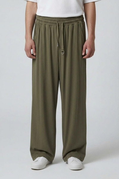 Geco Men's Premium Oversize Wide Leg Jogger Pants – Relaxed Fit