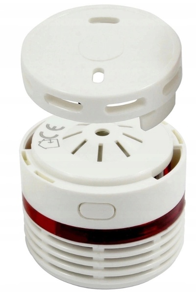 Orno MINI DETECTOR DE FUM SENZOR DE INCENDIU BATERIE DE 10 ANI