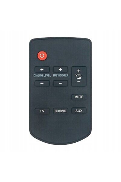 NO BRAND Telecomandă de înlocuire pentru soundbar Panasonic N2Qayc000064 Sc-H...