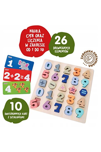NO BRAND Jucărie educativă Îmi poartă să număr ASKATO 3+