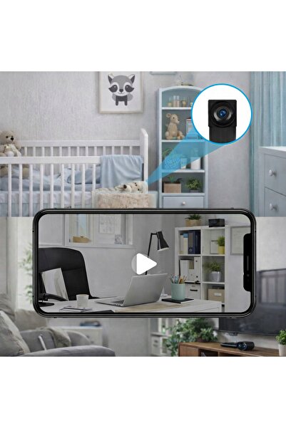 Renew Force Mini Cameră Spion Ascunsă Full HD Wifi, Cameră video cu detecție ...