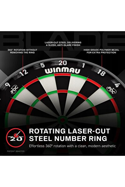NO BRAND Winmau Blade X Professional placă de darts din sisal