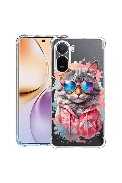 bestcase ®   Husă Antișoc pentru Xiaomi Redmi A7 Pro, Shopping Queen Cat, 314...