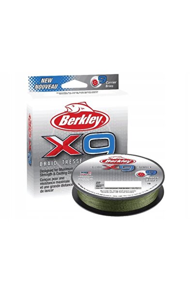NO BRAND Fir împletit X9 Braid Low Vis Green Berkley 9 fire 0.20mm 150m