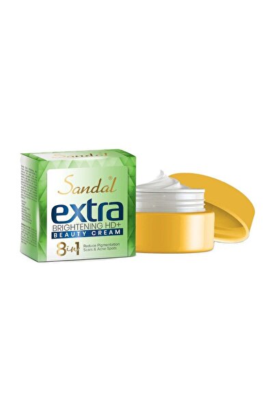 Sandal Extra Brightening HD+ Beauty Cream – 8 in 1 Formula - Pack of 1