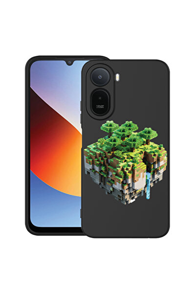bestcase ®   Θήκη TPU Υπέρλεπτη Husa για Xiaomi Redmi A7 Pro, Minecraft Land,...