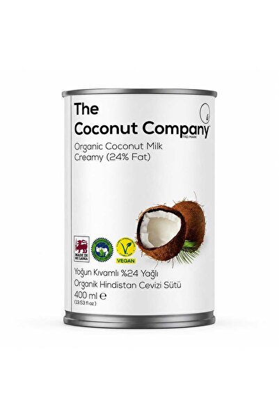 THE COCONUT COMPANY BY UNITED TRADE Organik Hindistan Cevizi Sütü %24 Yağlı 4...