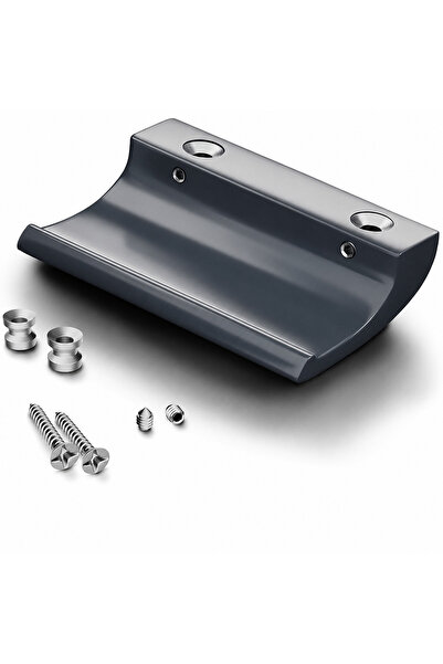 V VOOXA Mâner Scoica pentru ușă de balcon VOOXA, Aluminiu, RAL 7016 Gri Antra...