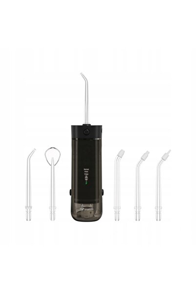 truelife Aquafloss Mini M50, Irigator Negru, 180ml, Ipx7, 3 Moduri