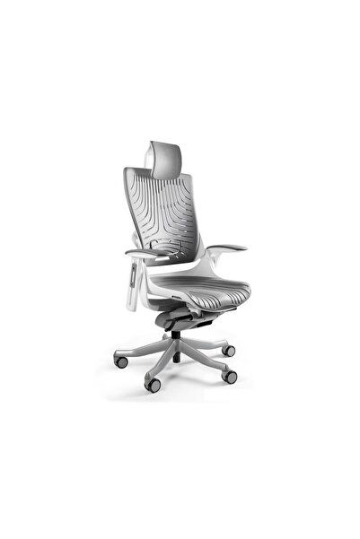 Unique Wau 2 Scaun de birou ergonomic Gri/Alb