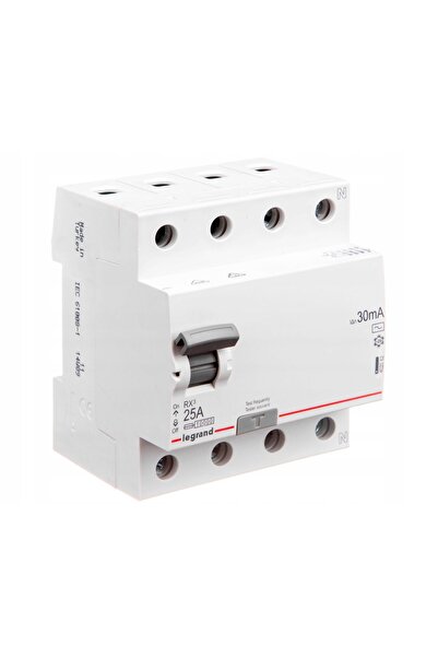 Legrand Întrerupător diferențial de curent 4P 25A 30mA Tip AC 402062