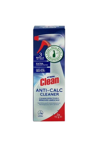 At Home Refill, Clean, Concentrated 3 X 15 g Descaler