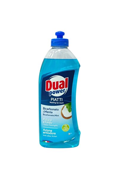 DUAL Detergent Vase fara Pompa 1000 ml Bicarbonato E Menta