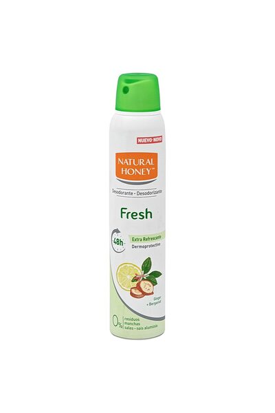 Natural Honey Antiperspirant Deodorant, Honey, 200 ml Fresh