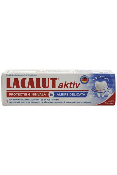 lacalut Паста за зъби, Лакалут, 75 мл Актив Нежно избелваща