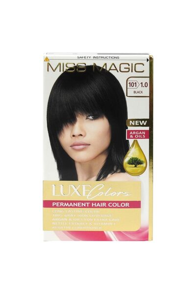 Miss Magic Hair Dye, Miss Magic, No. 101.1 Black