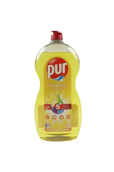 Puredermine Pur Течен препарат за съдове 1.2 л Лимон