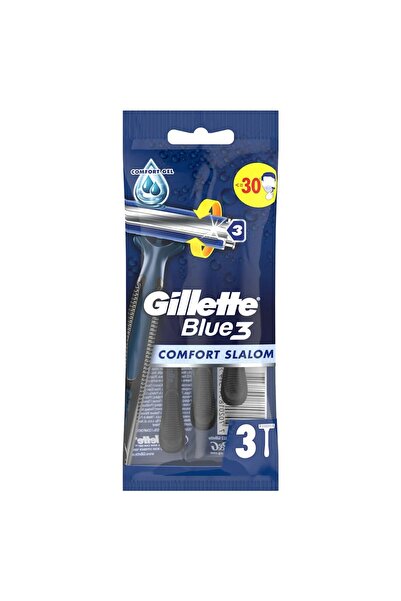 Gillette Ξυριστική μηχανή, Gillette, Blue3 Comfort Slalom Σετ Κεφαλών Άνω και...