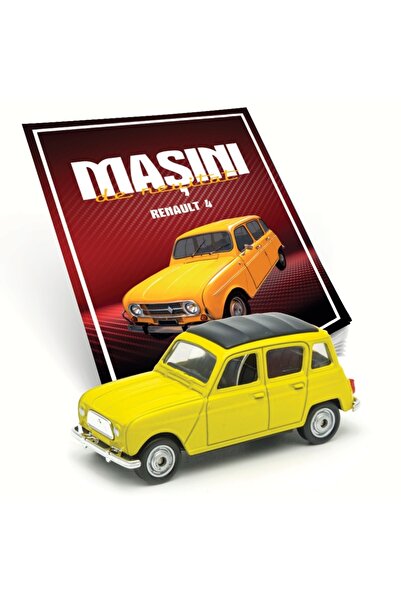EMSE Sigilat- Renault 4L -Nr. 10- Colectia Mașini de Neuitat 2026- Scara 1/60