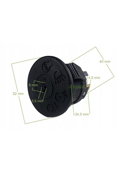 NO BRAND 4 poziții / 7 borne cutie de borne tractor pentru Bolens / 532175442...