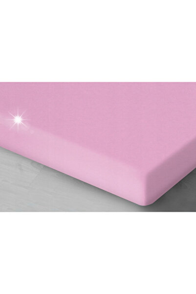NO BRAND Cearșaf de pat satin 200X220 Roz 15