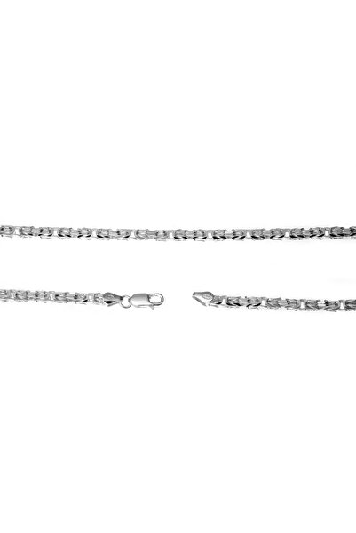 NO BRAND Brățară de argint tip bizantin rege 20cm 3.5mm