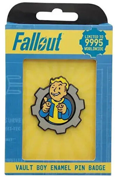 Fanattik Fallout Σήμα Χάρισμα Περιορισμένης Έκδοσης Vault Boy 42mm