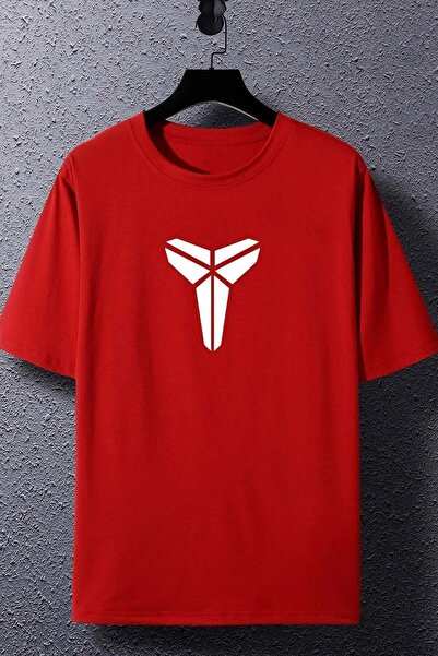 yombaa Unisex Kobe Logo Printed Oversize T-shirt