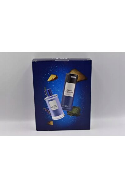 NO BRAND Set cadou David Beckham Albastru Clasic Apă de toaletă + Deodorant