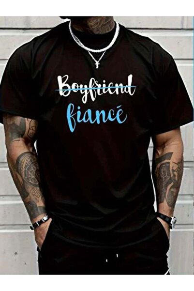 799 100% Cotton Couple Engagement Just Engaged BoyFiance T-Shirt Women's Men ...