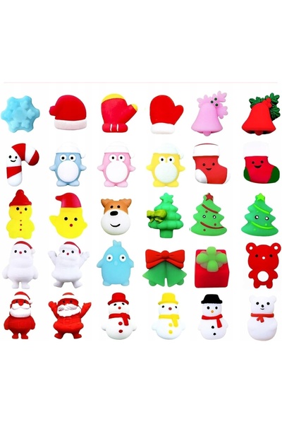 NO BRAND Jucării Mochi antistres, frământabile, 60x, moi și squishy, pentru c...