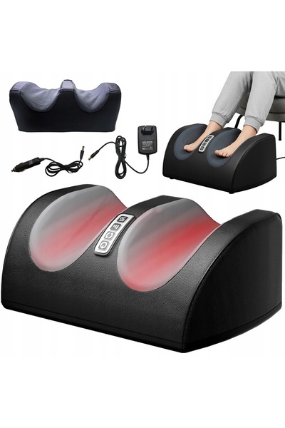 NO BRAND Aparat de masaj pentru picioare Shiatsu cu încălzire electrică, cadou