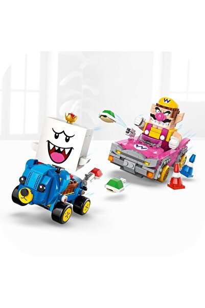NO BRAND Super Mario 72038 Mario Kart - Wario și King Boo